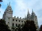 The Temple van de Mormonen in Salt Lake City